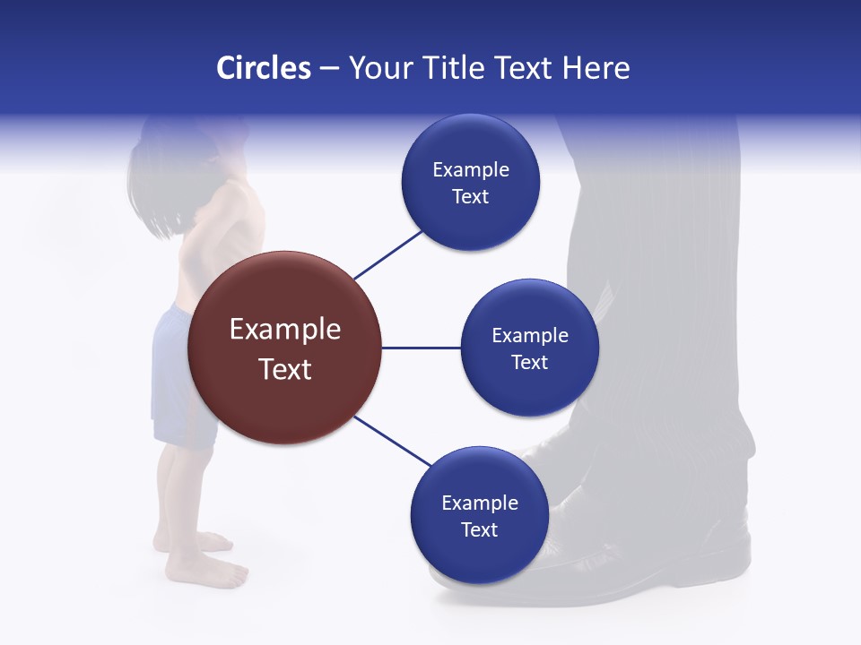 Isolated Job Leadership PowerPoint Template