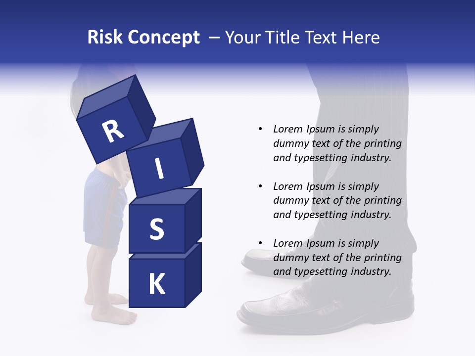 Isolated Job Leadership PowerPoint Template