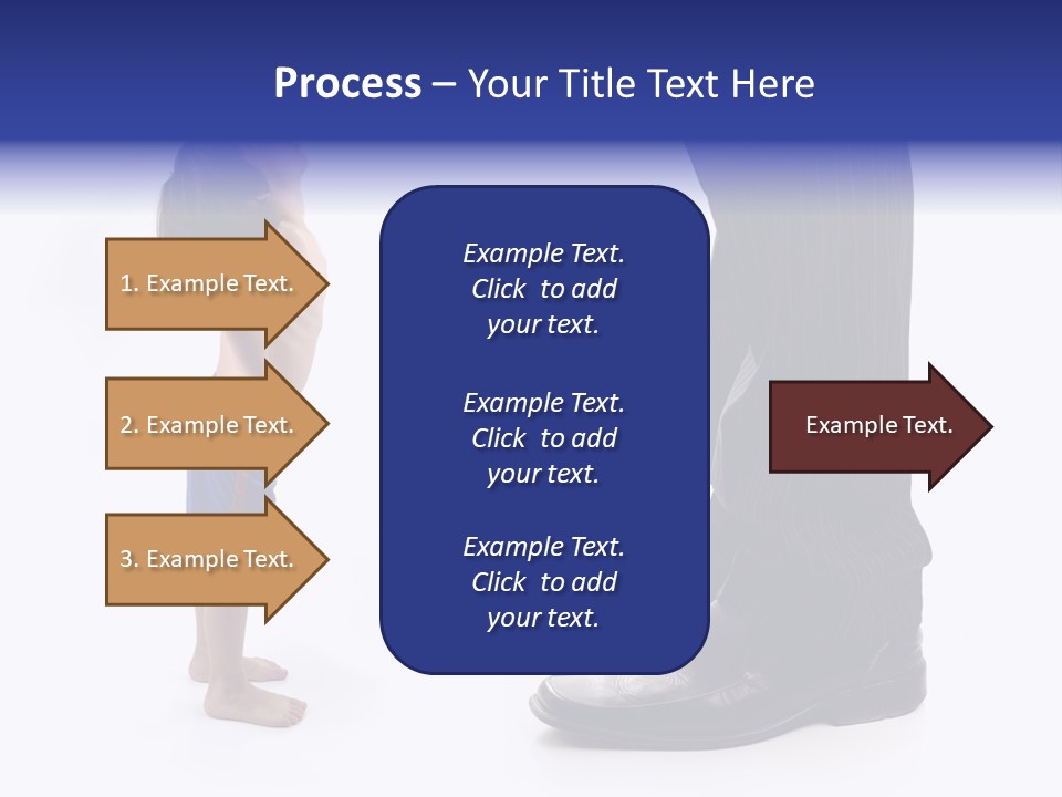 Isolated Job Leadership PowerPoint Template