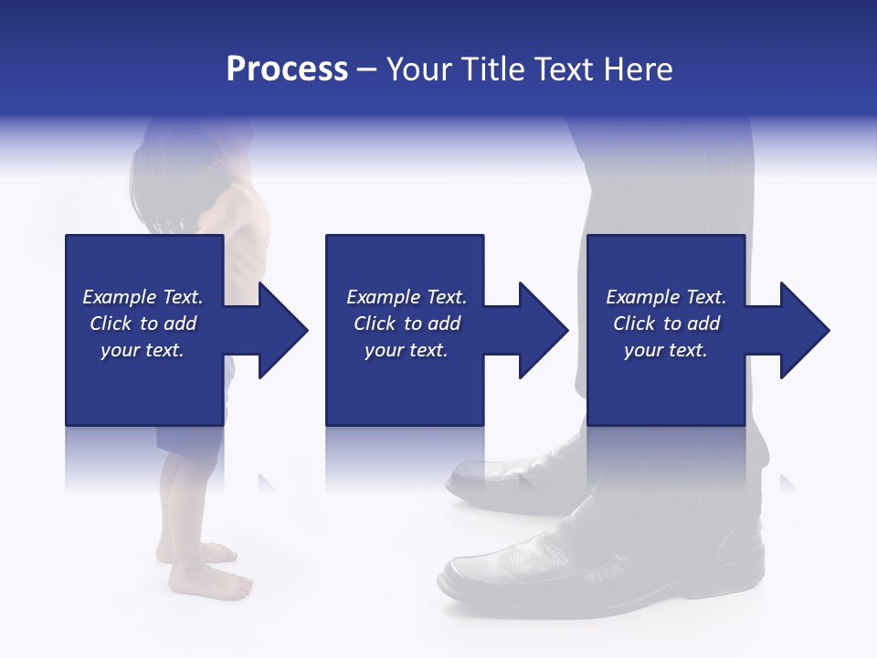 Isolated Job Leadership PowerPoint Template