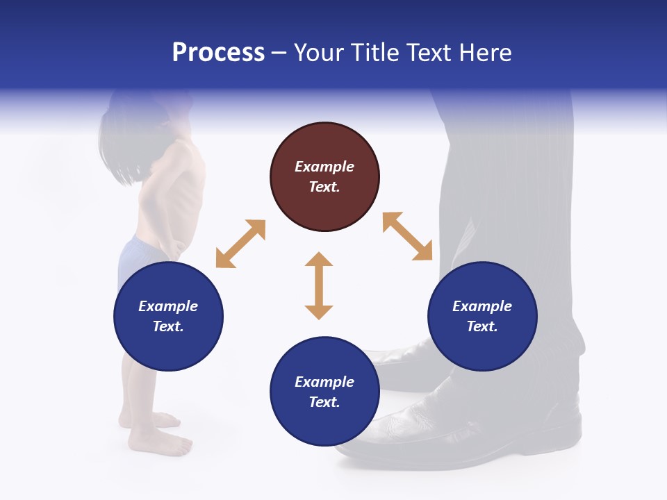 Isolated Job Leadership PowerPoint Template