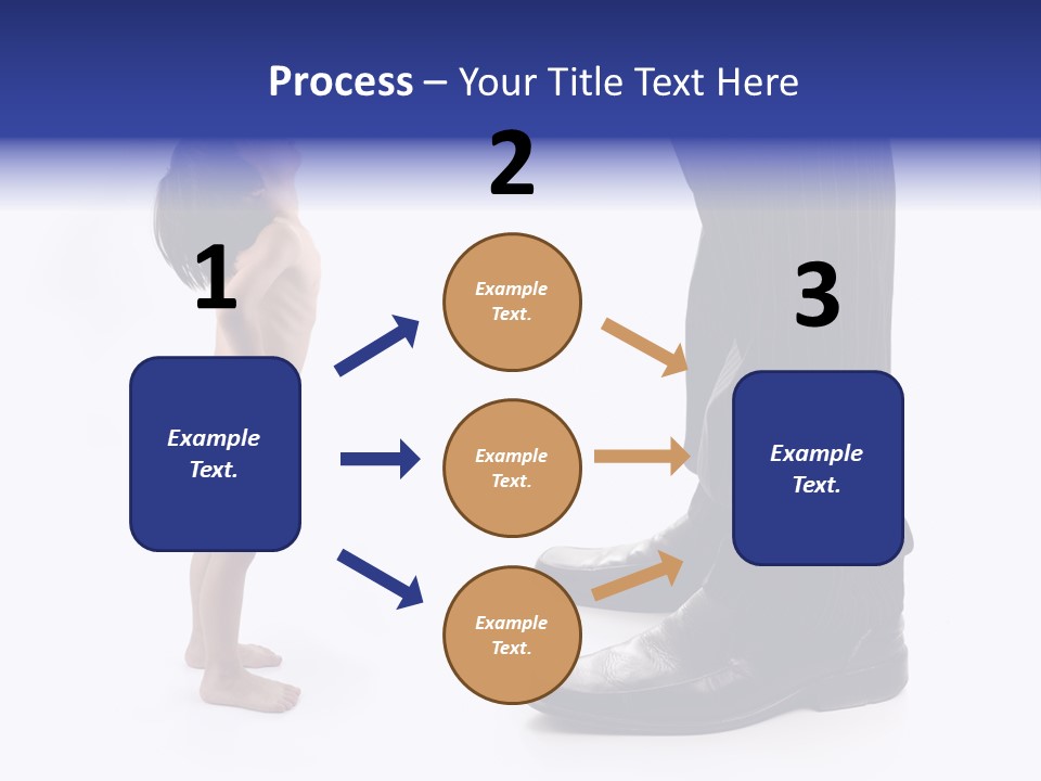 Isolated Job Leadership PowerPoint Template