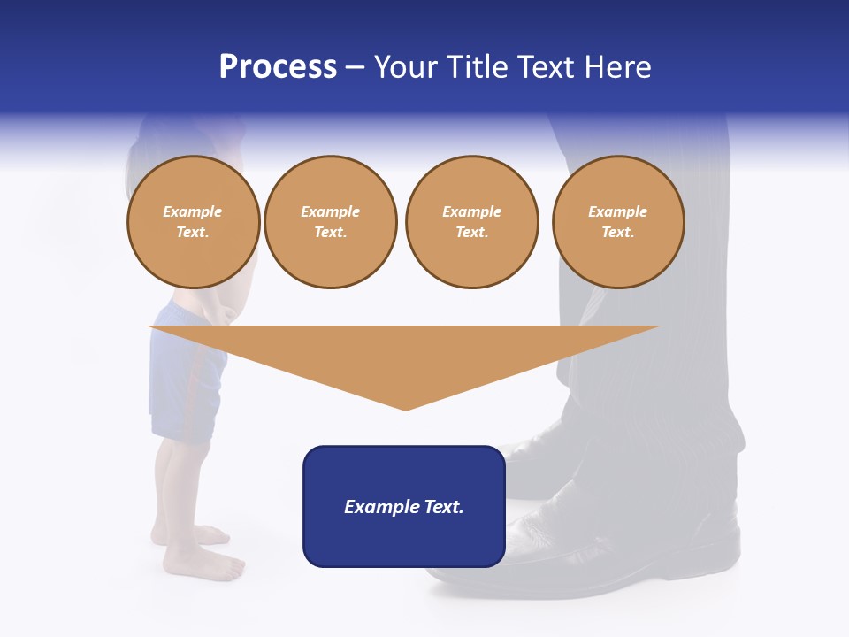 Isolated Job Leadership PowerPoint Template