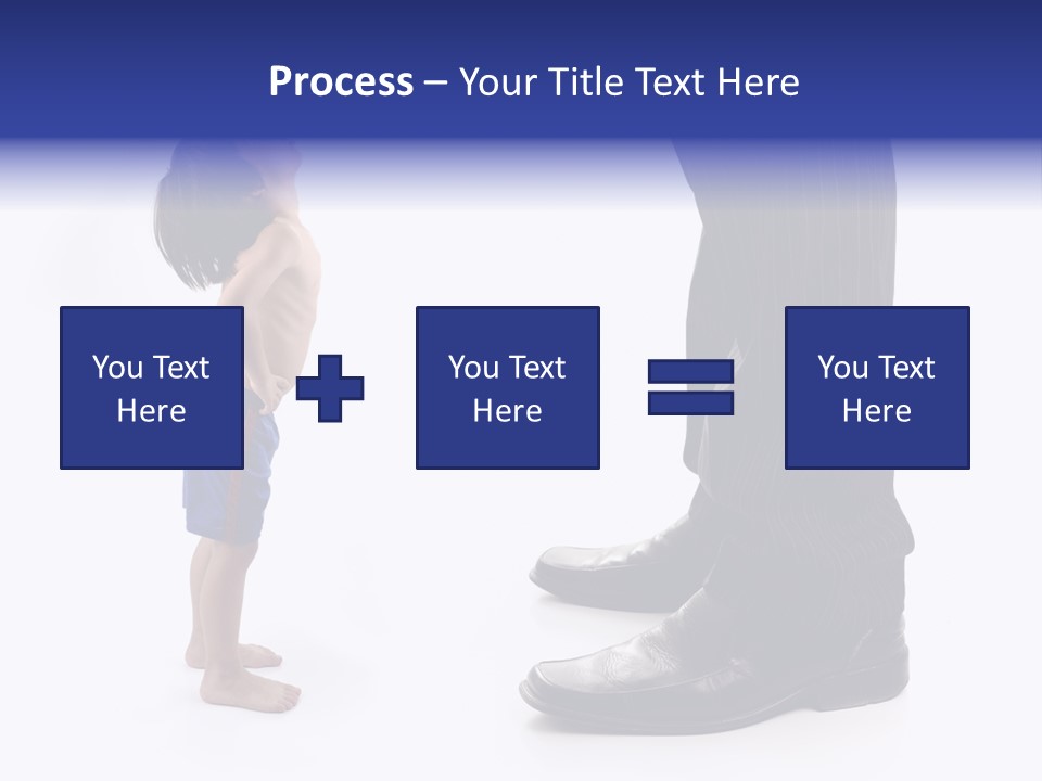 Isolated Job Leadership PowerPoint Template