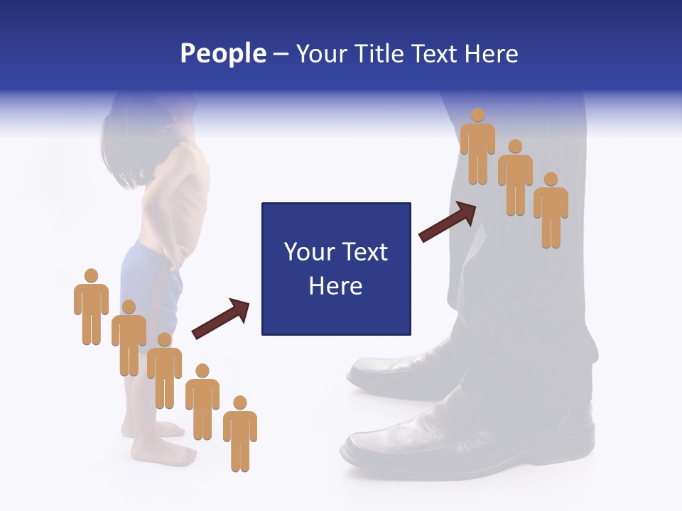 Isolated Job Leadership PowerPoint Template