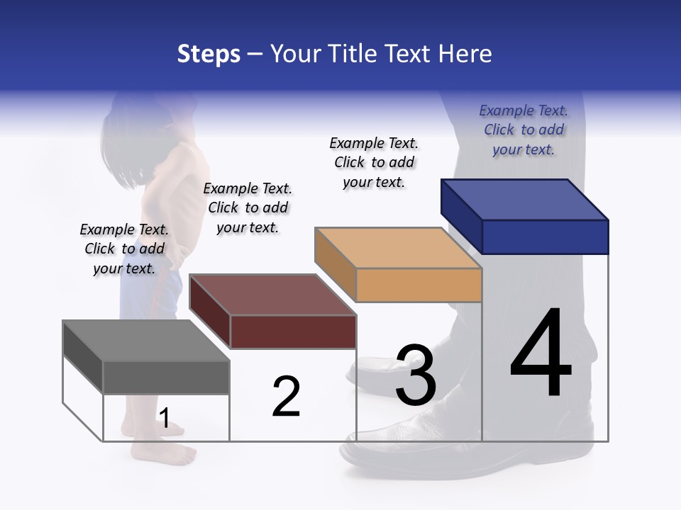 Isolated Job Leadership PowerPoint Template