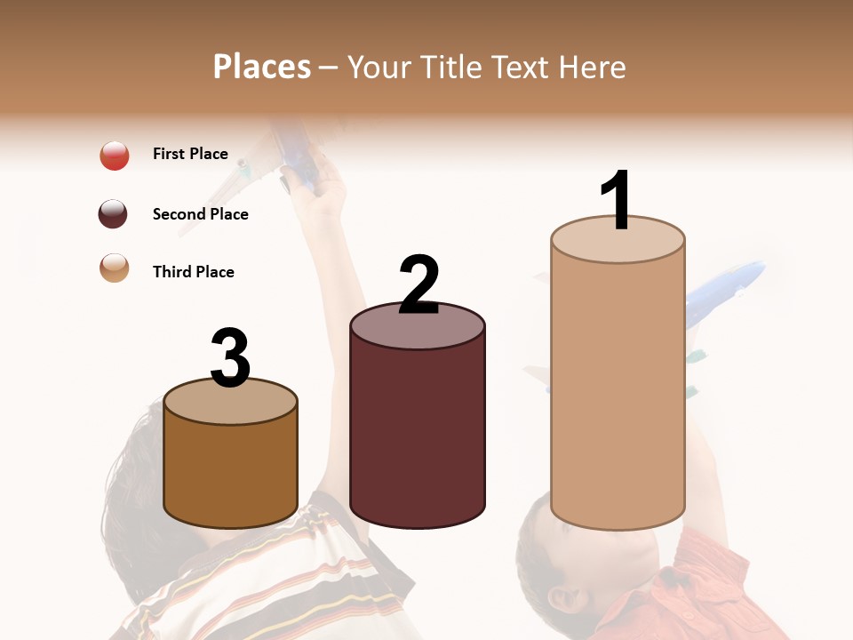 Flying Lifestyle Human PowerPoint Template