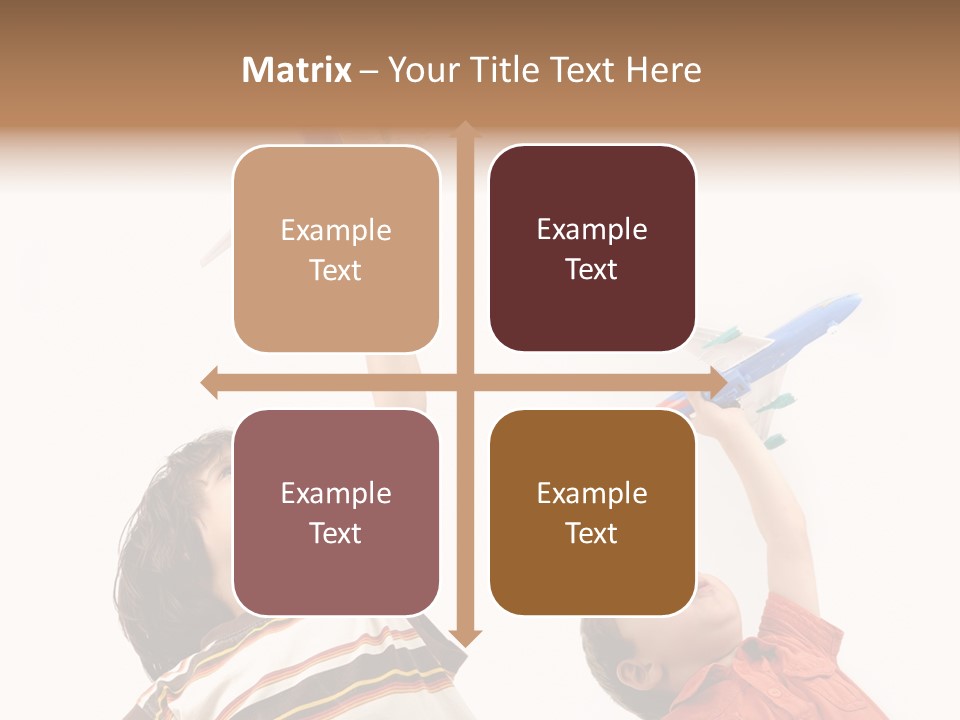 Flying Lifestyle Human PowerPoint Template