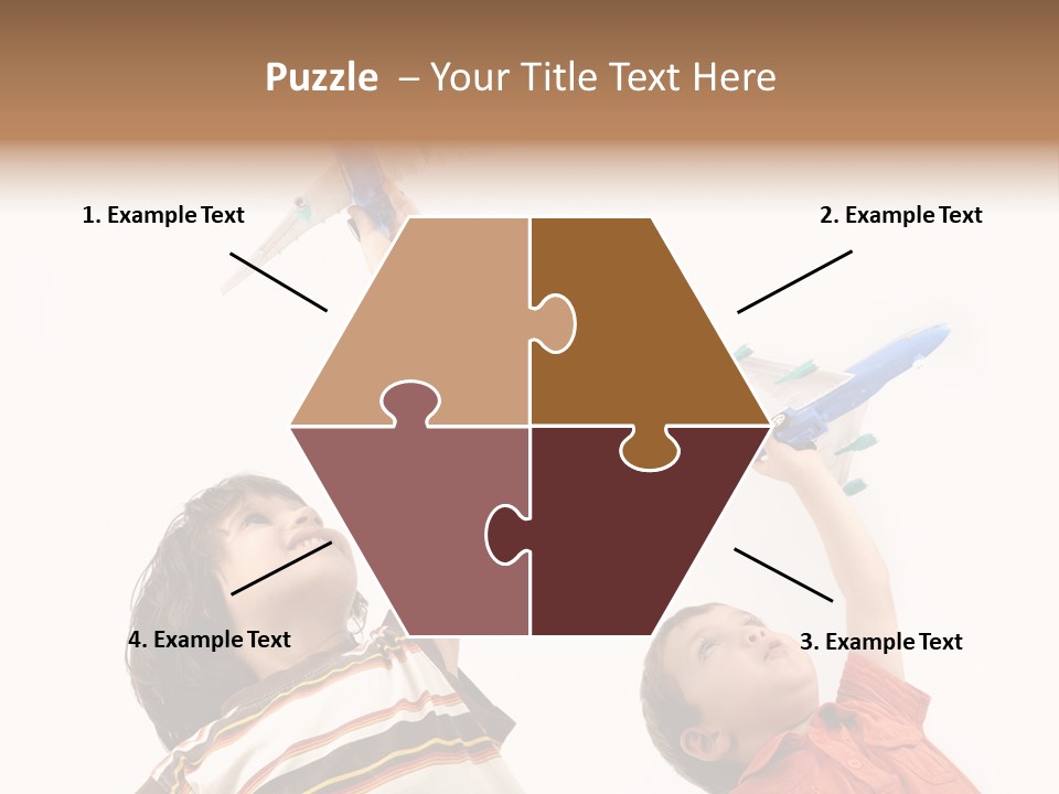 Flying Lifestyle Human PowerPoint Template