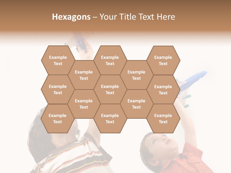 Flying Lifestyle Human PowerPoint Template