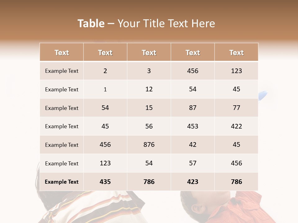 Flying Lifestyle Human PowerPoint Template