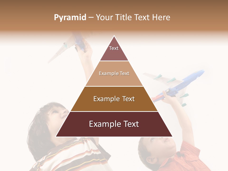 Flying Lifestyle Human PowerPoint Template