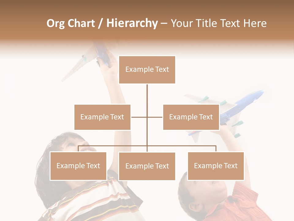 Flying Lifestyle Human PowerPoint Template