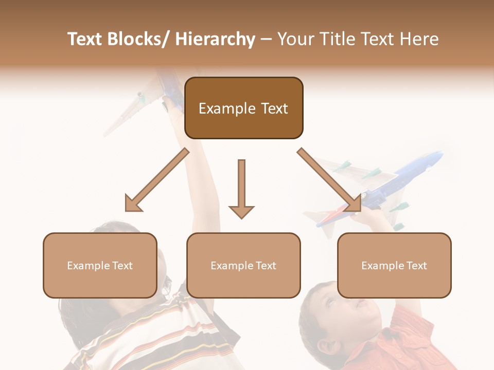 Flying Lifestyle Human PowerPoint Template