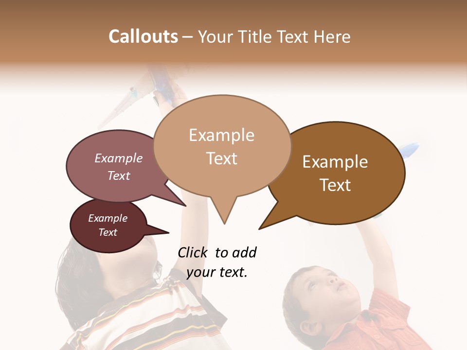 Flying Lifestyle Human PowerPoint Template