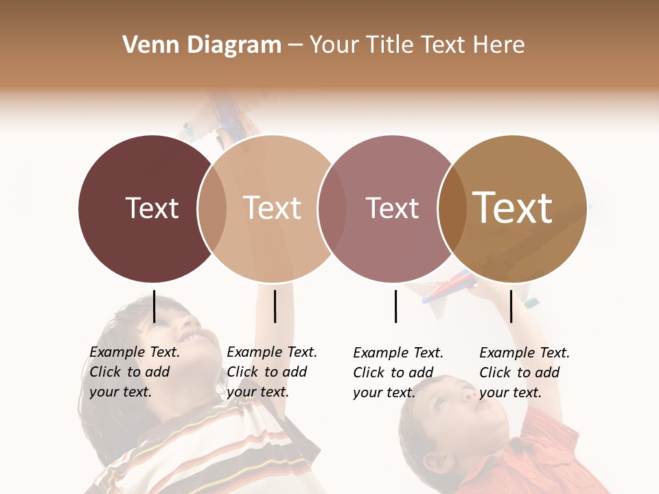 Flying Lifestyle Human PowerPoint Template