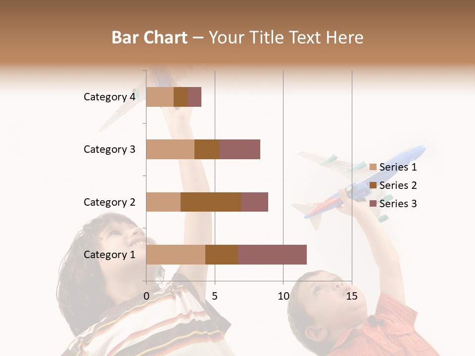 Flying Lifestyle Human PowerPoint Template