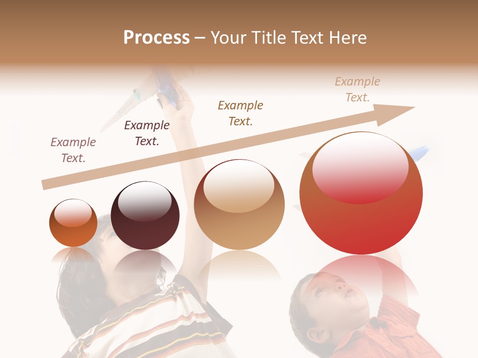 Flying Lifestyle Human PowerPoint Template