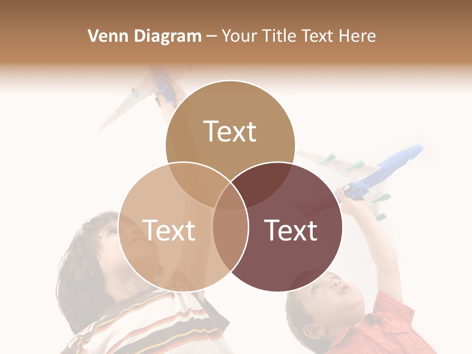 Flying Lifestyle Human PowerPoint Template