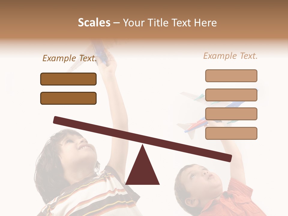Flying Lifestyle Human PowerPoint Template