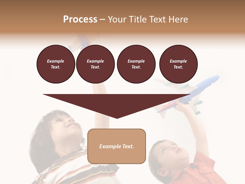 Flying Lifestyle Human PowerPoint Template