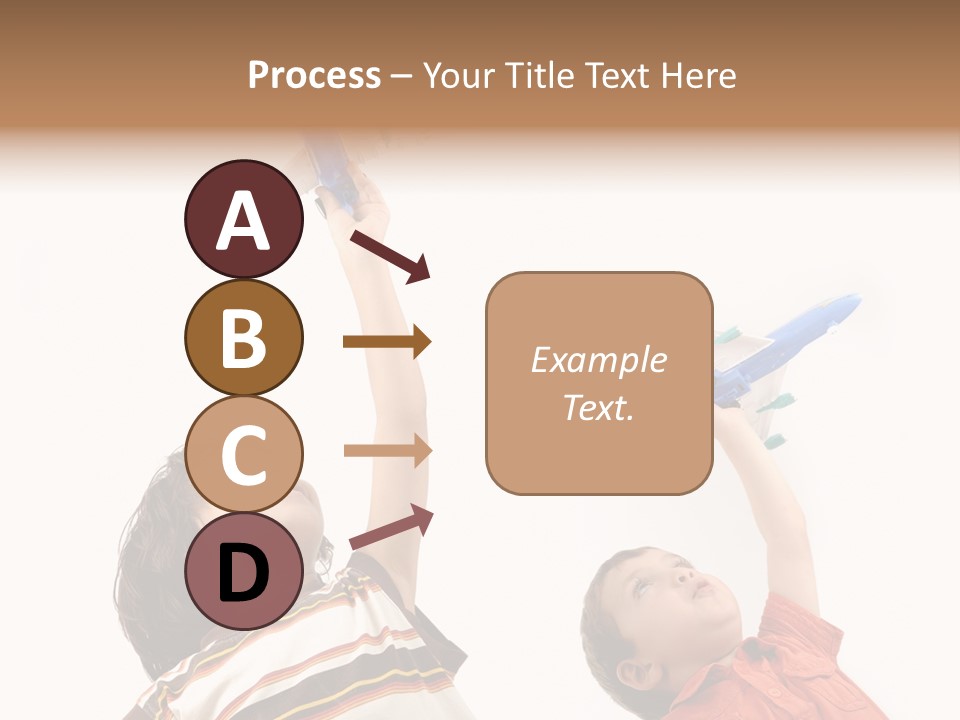 Flying Lifestyle Human PowerPoint Template