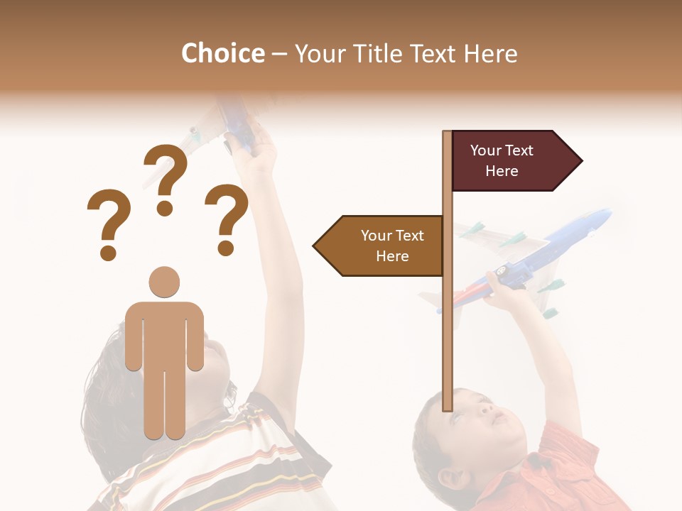 Flying Lifestyle Human PowerPoint Template