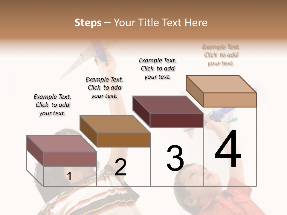 Flying Lifestyle Human PowerPoint Template