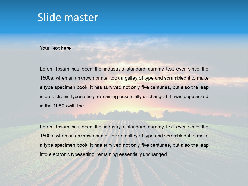 Food Vegetable Plant PowerPoint Template