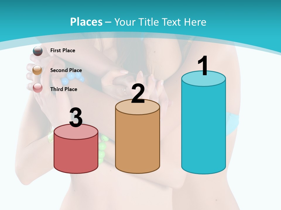 Sexy Tropic Bikini PowerPoint Template