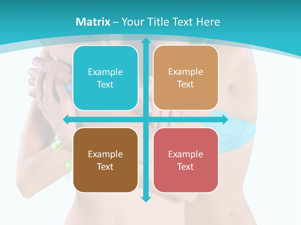 Sexy Tropic Bikini PowerPoint Template