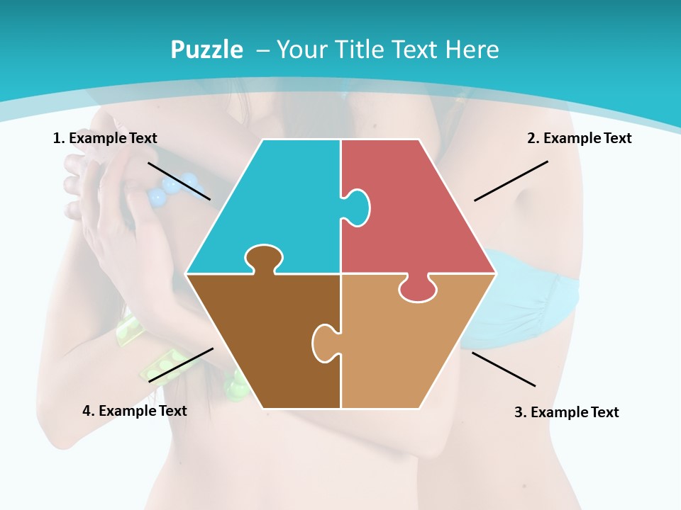 Sexy Tropic Bikini PowerPoint Template