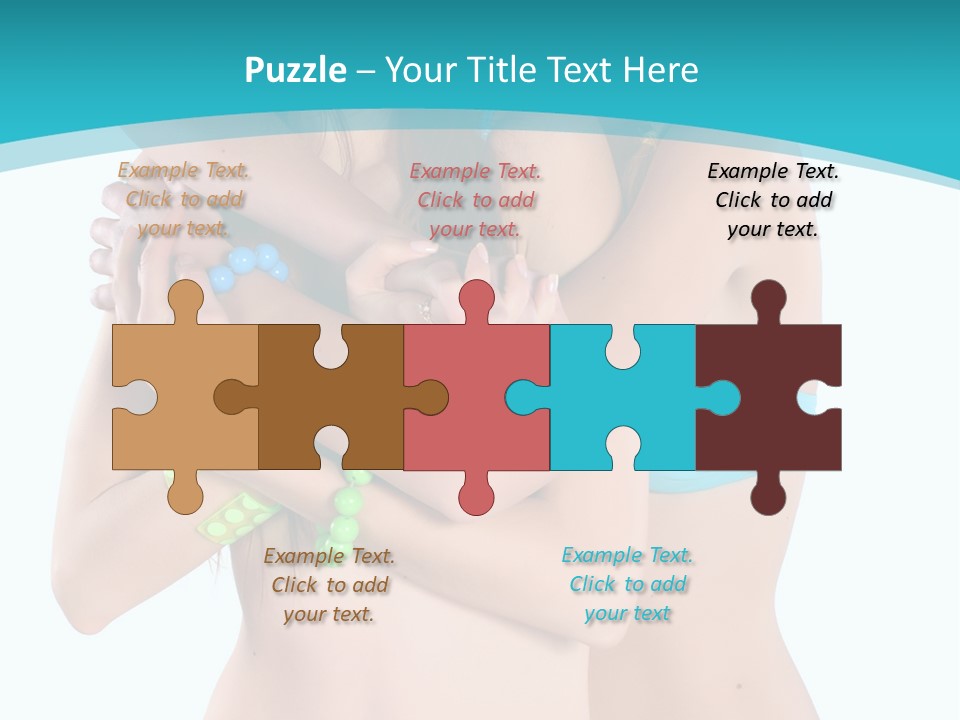 Sexy Tropic Bikini PowerPoint Template