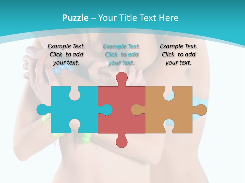 Sexy Tropic Bikini PowerPoint Template