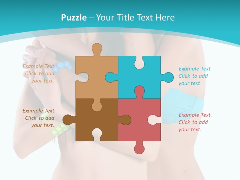 Sexy Tropic Bikini PowerPoint Template