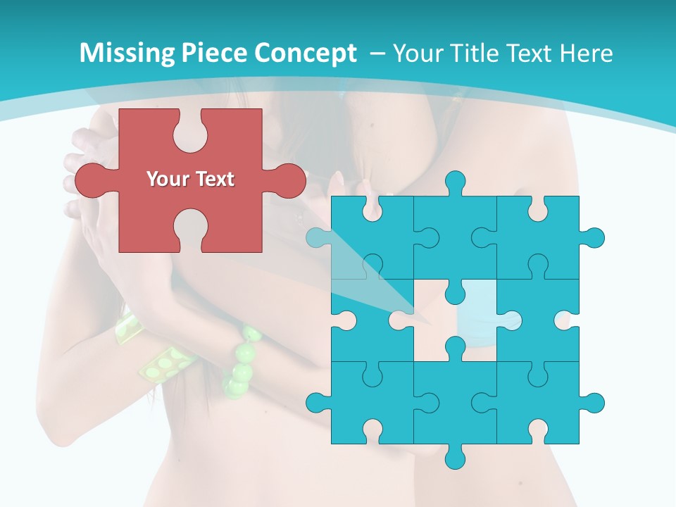 Sexy Tropic Bikini PowerPoint Template