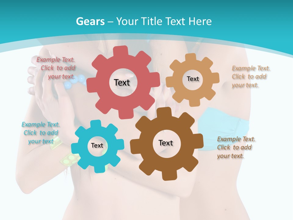 Sexy Tropic Bikini PowerPoint Template