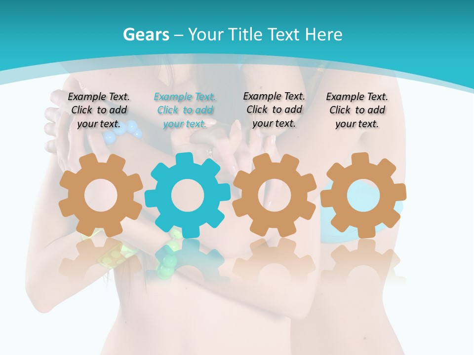 Sexy Tropic Bikini PowerPoint Template