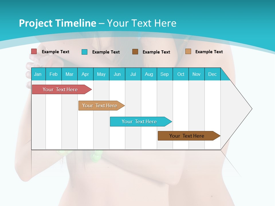 Sexy Tropic Bikini PowerPoint Template
