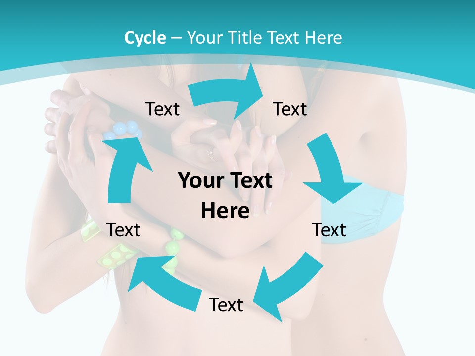 Sexy Tropic Bikini PowerPoint Template