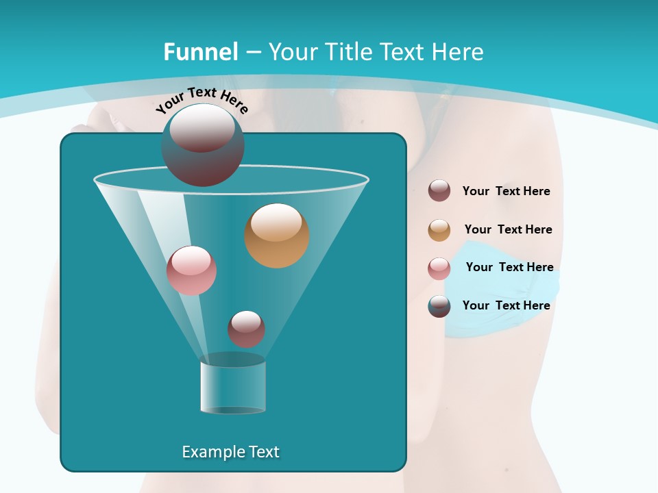 Sexy Tropic Bikini PowerPoint Template