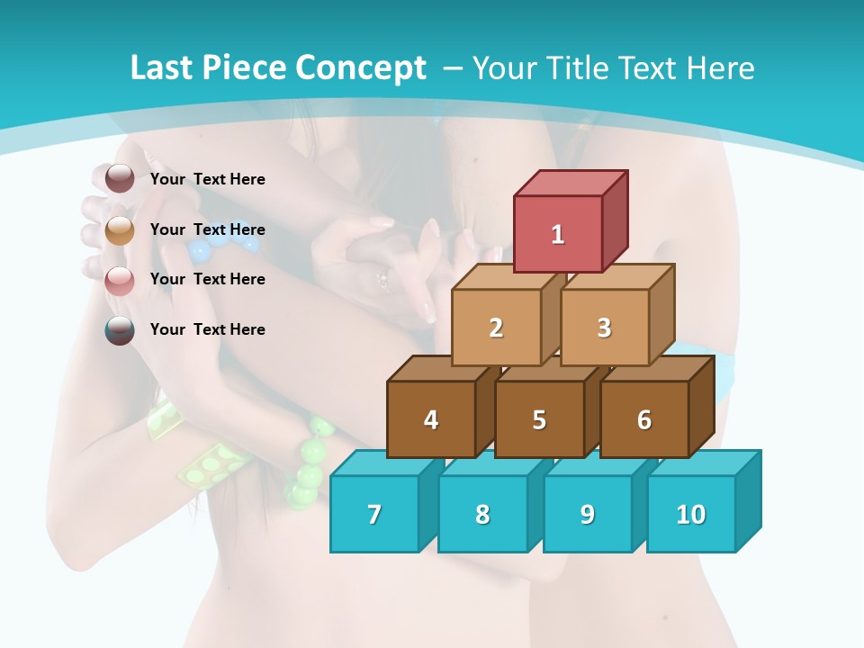 Sexy Tropic Bikini PowerPoint Template