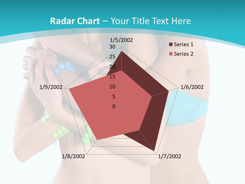Sexy Tropic Bikini PowerPoint Template