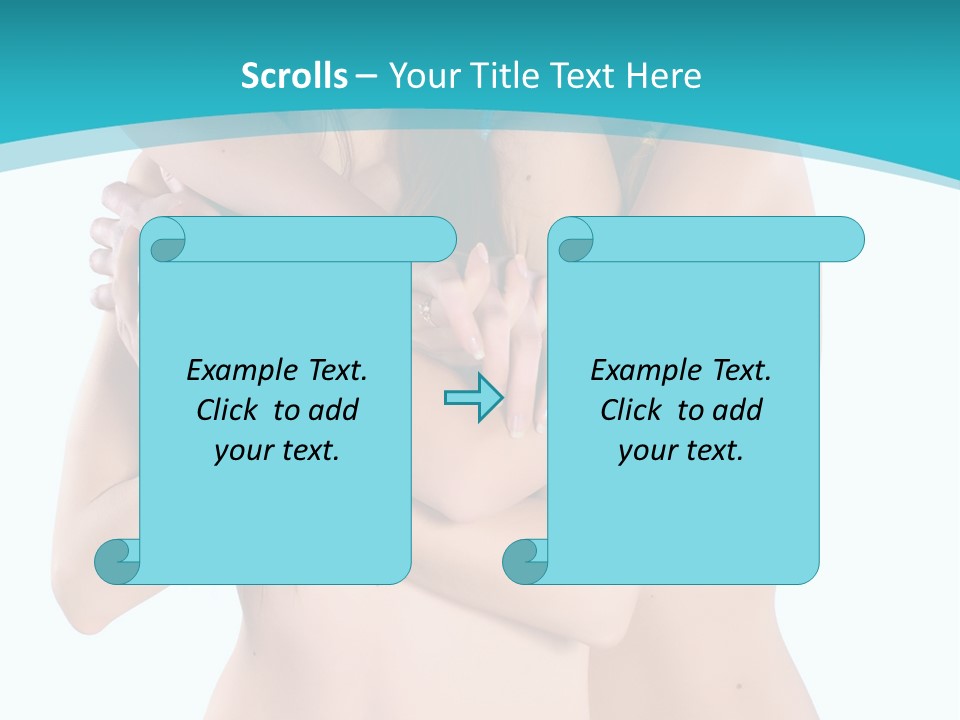 Sexy Tropic Bikini PowerPoint Template