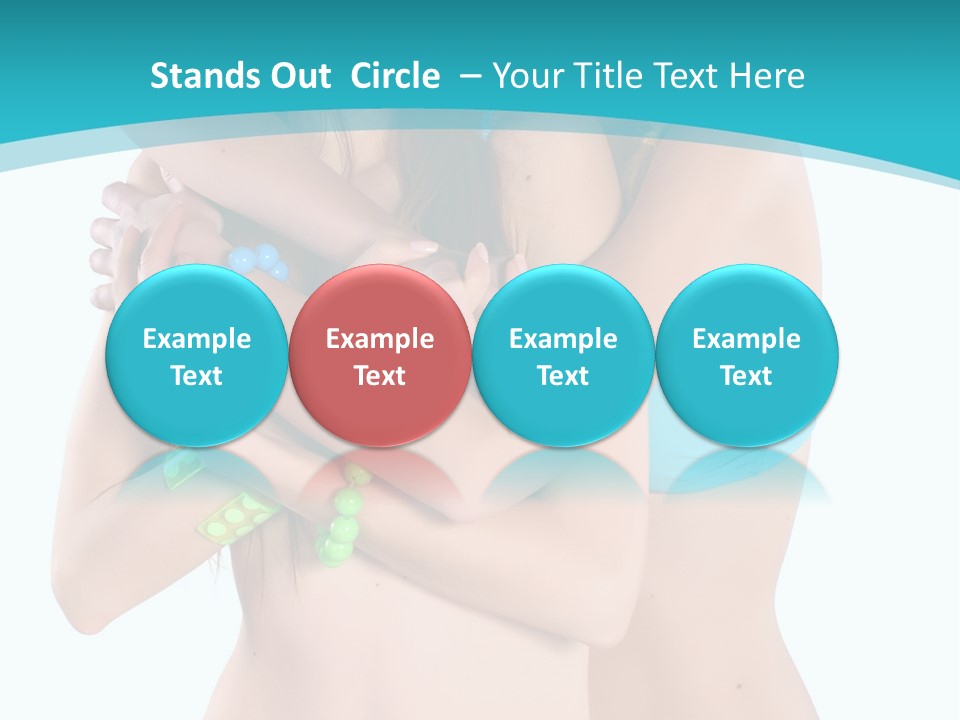Sexy Tropic Bikini PowerPoint Template
