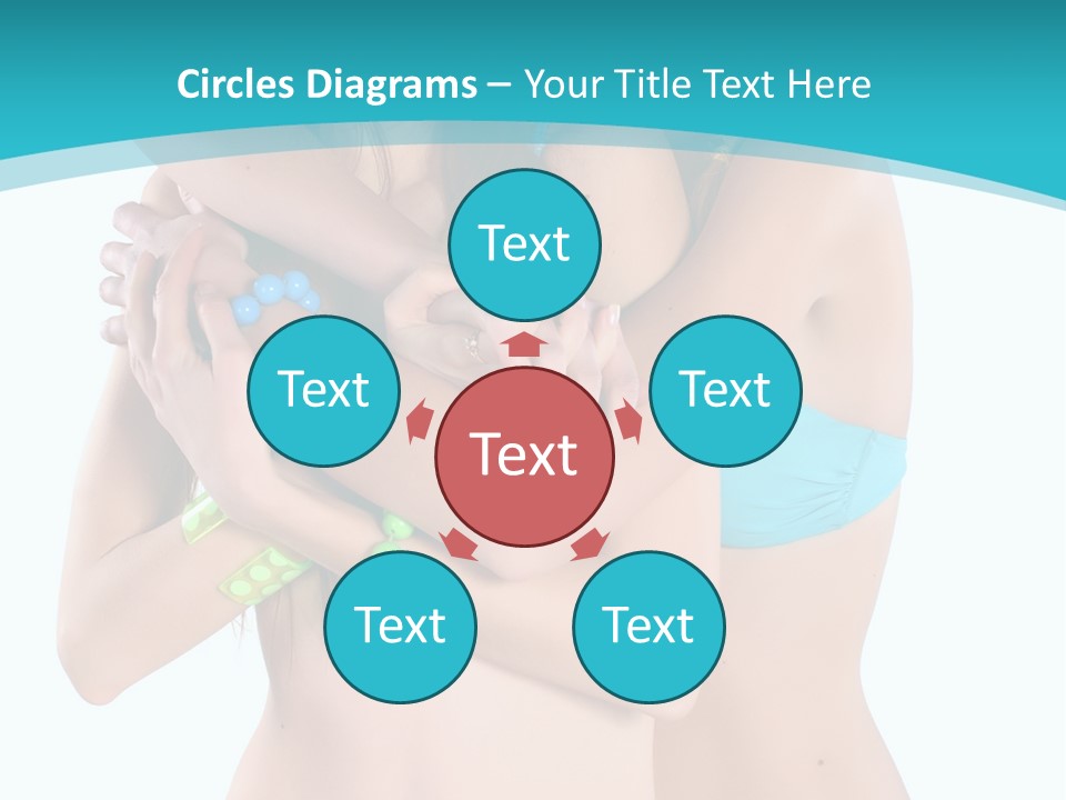 Sexy Tropic Bikini PowerPoint Template