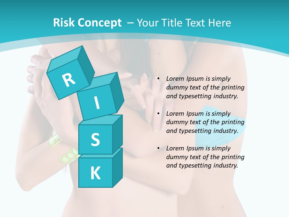 Sexy Tropic Bikini PowerPoint Template