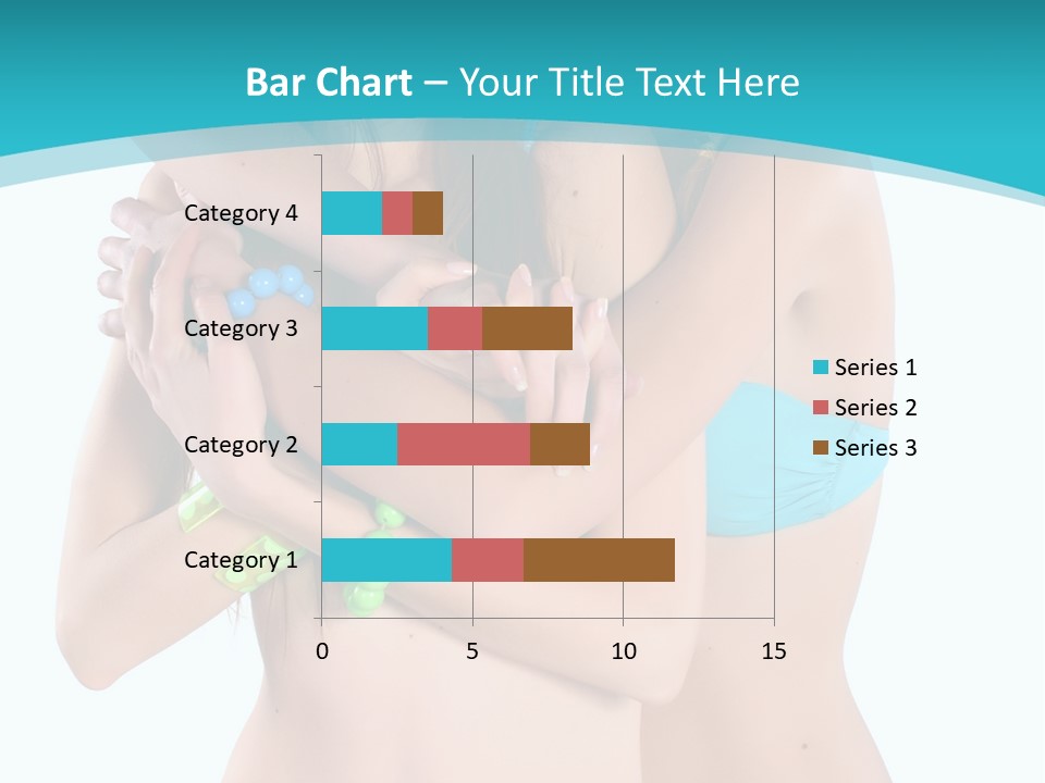 Sexy Tropic Bikini PowerPoint Template