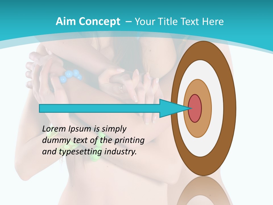 Sexy Tropic Bikini PowerPoint Template