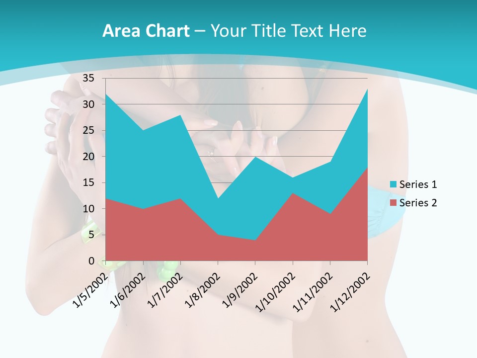 Sexy Tropic Bikini PowerPoint Template